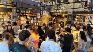Armadillo Music, located in Davis, CA, known for live music, record release shows, and in-store performances.